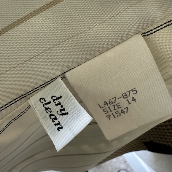 Pendleton Brown Tan Single Button Blazer 14 - Picture 4 of 9